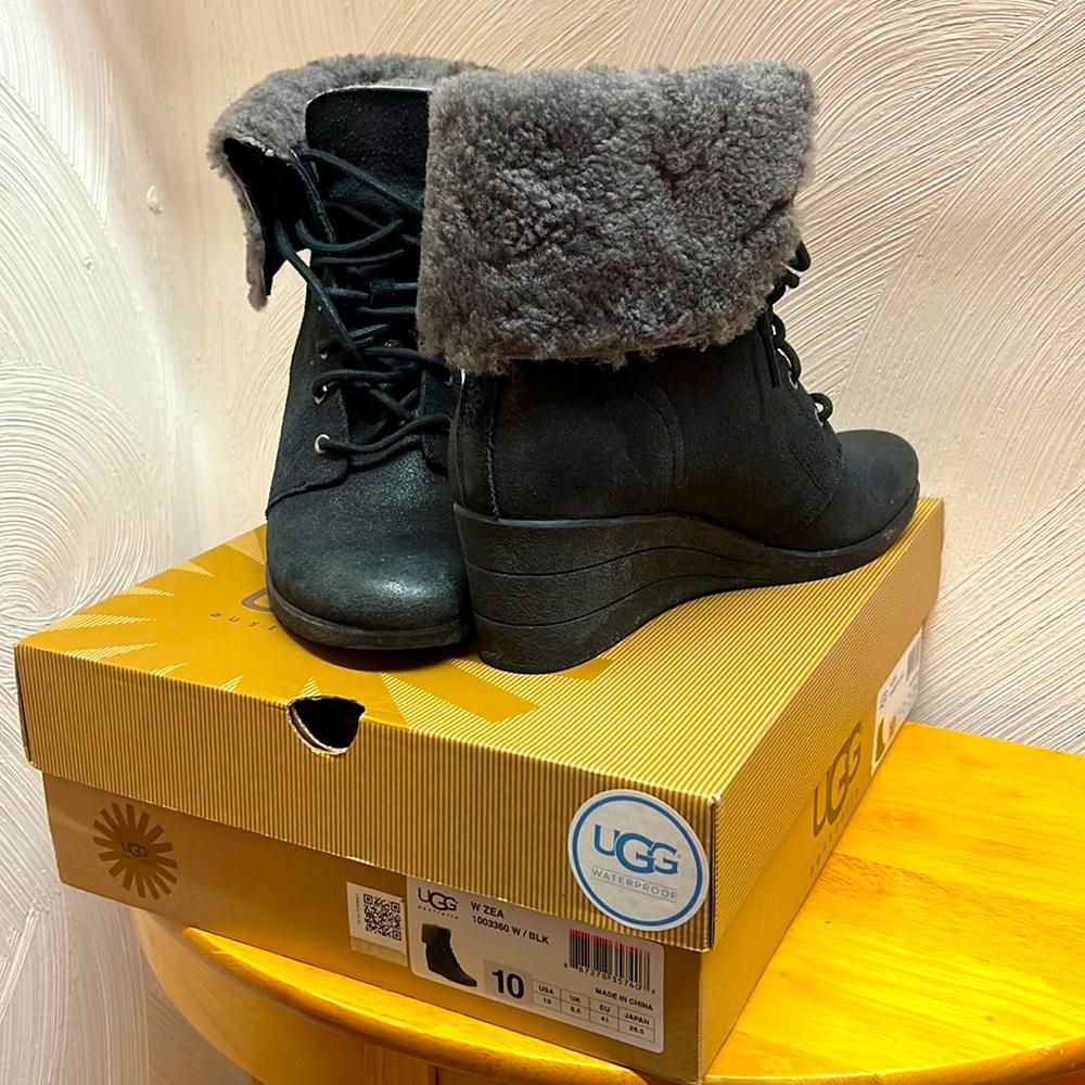 Ugg Australia Zea Waterproof Wedge Boot